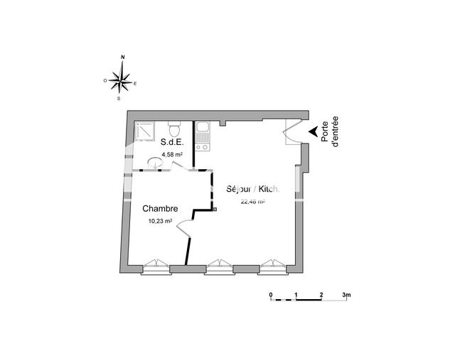 Appartement 2 pièces (37.29 m²) à louer - Albi (81000)