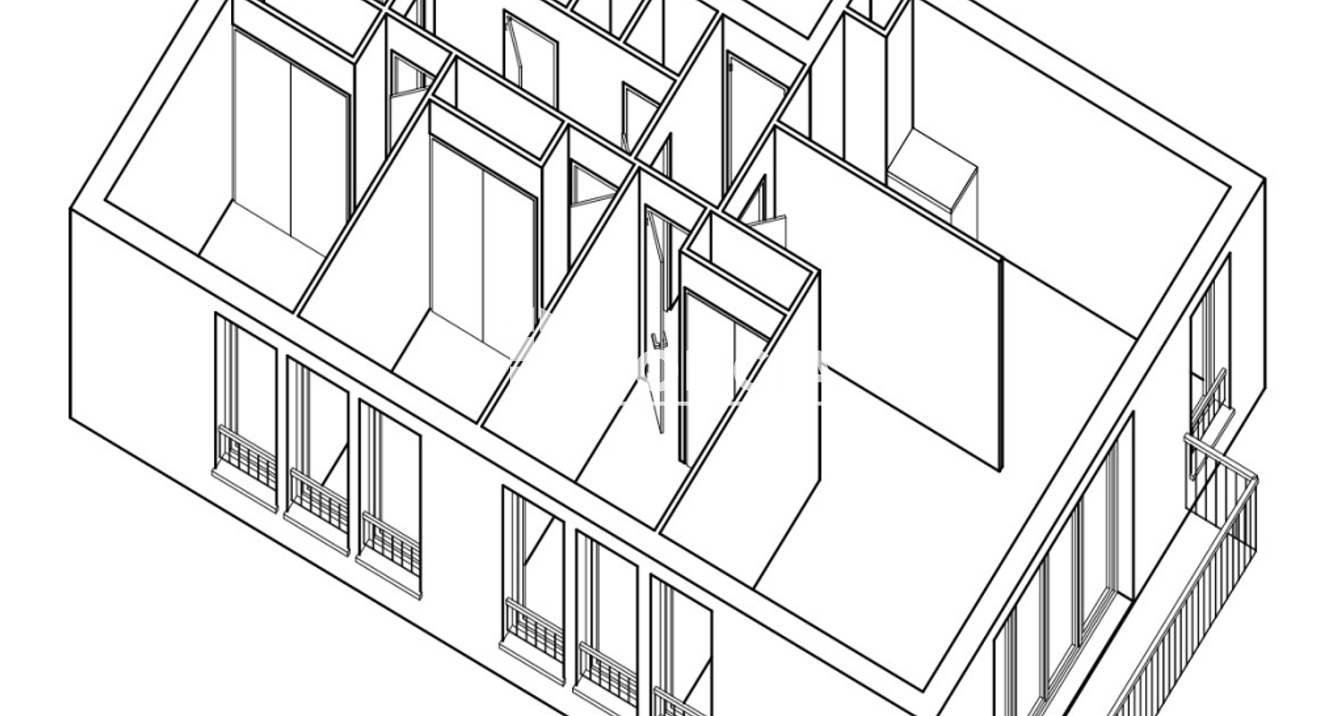 Appartement 4 pièces (68.36 m²) à louer - Lille (59000)