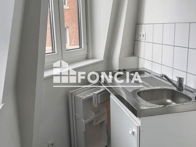 Appartement meublé 2 pièces (25.5 m²) à louer - Roubaix (59100)