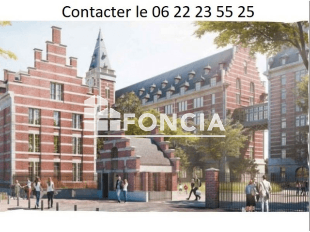 Appartement 2 pièces (45.31 m²) à louer - Marquette-lez-lille (59520)