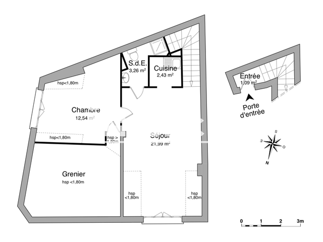 Appartement 2 pièces (41.31 m²) à louer - Albi (81000)