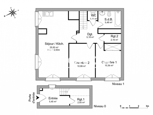Appartement 3 pièces (69.21 m²) à louer - Carmaux (81400)
