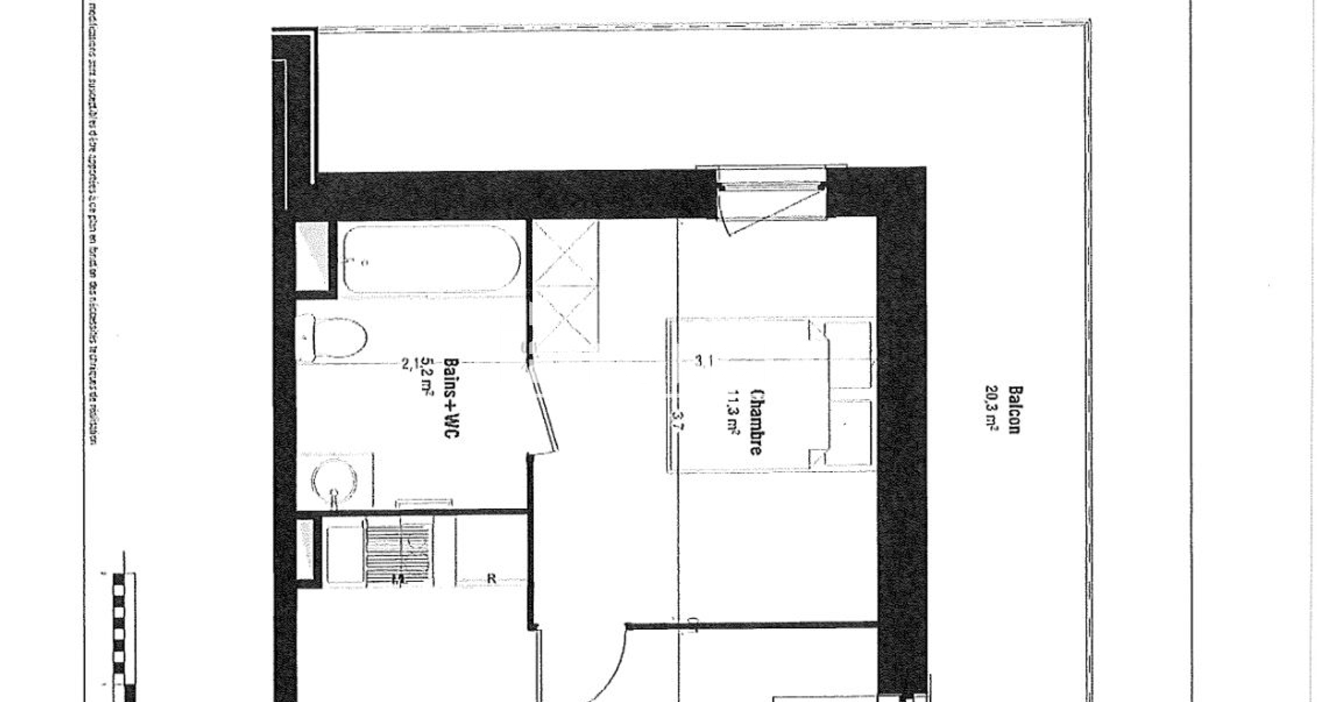 Appartement 2 pièces (37.9 m²) à louer - Lens (62300)
