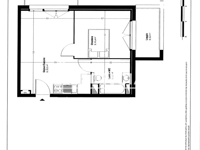Appartement 2 pièces (47.5 m²) à louer - Lens (62300)