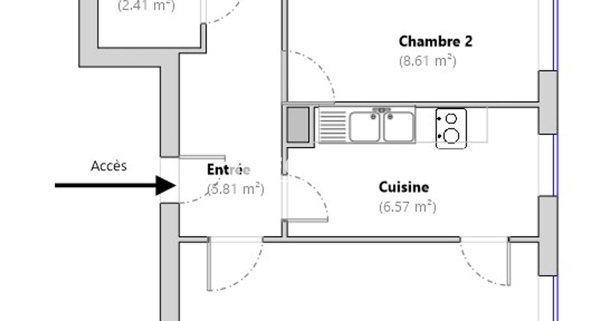 Appartement 3 pièces (64.04 m²) à louer - Lille (59000)