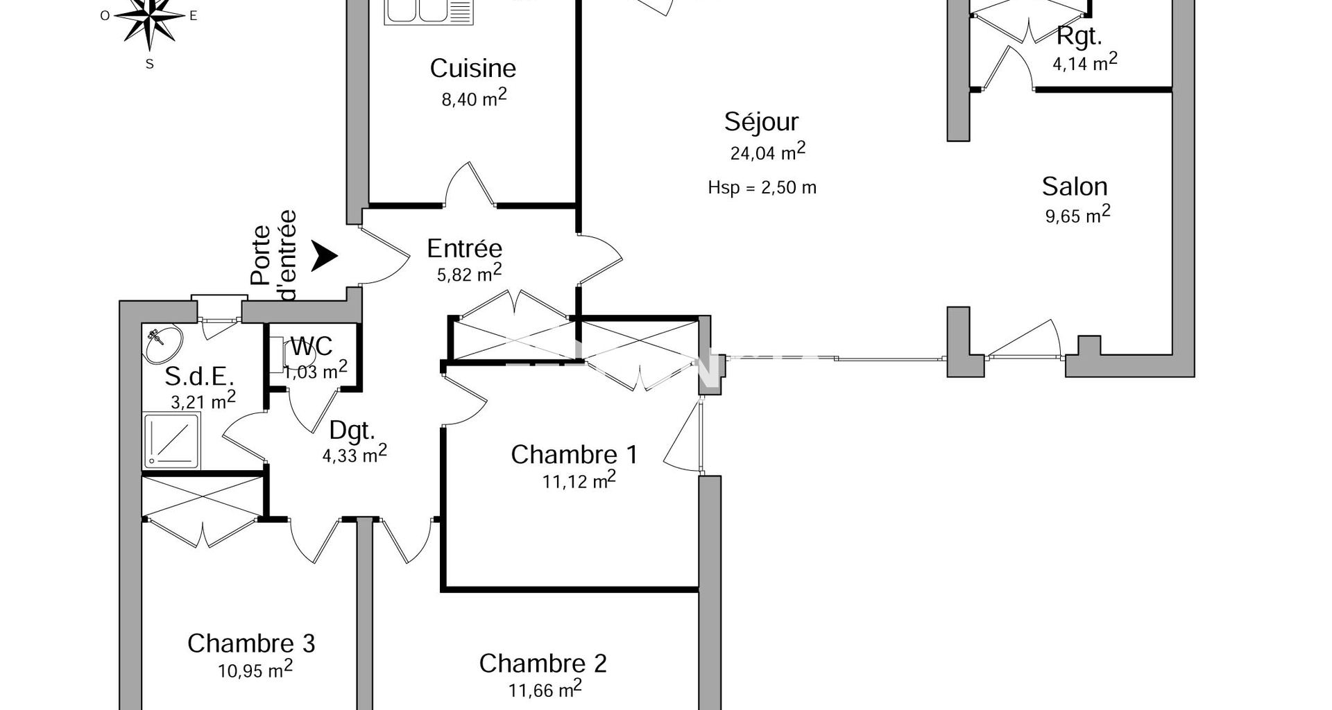 Maison 4 pièces (94.35 m²) à louer - Sébazac-concourès (12740)