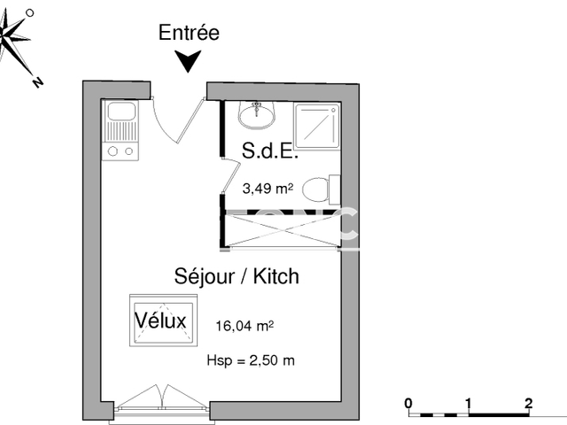 Studio (19.53 m²) à louer - Mont De Marsan (40000)