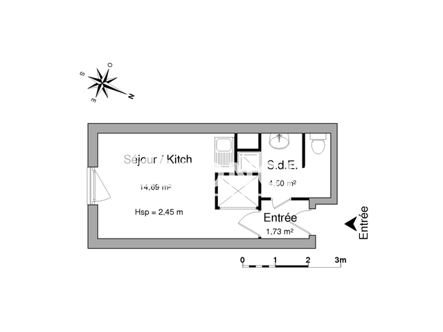 Studio (20.92 m²) à louer - Albi (81000)