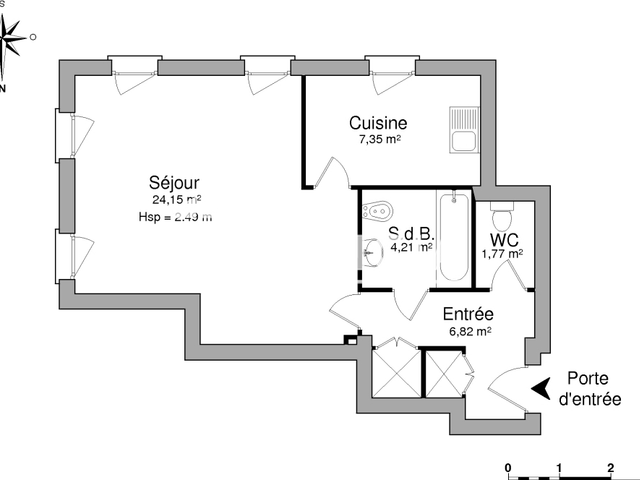 Studio (44.3 m²) à louer - Cahors (46000)