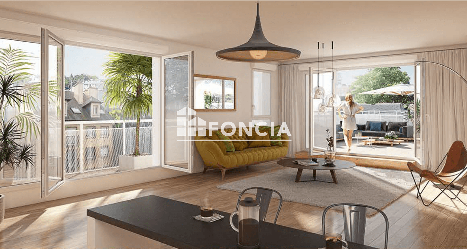 Appartement 5 pièces (115 m²) à vendre - Rennes (35200)