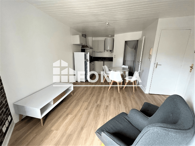 Appartement meublé 2 pièces (28.6 m²) à louer - Flers (61100)