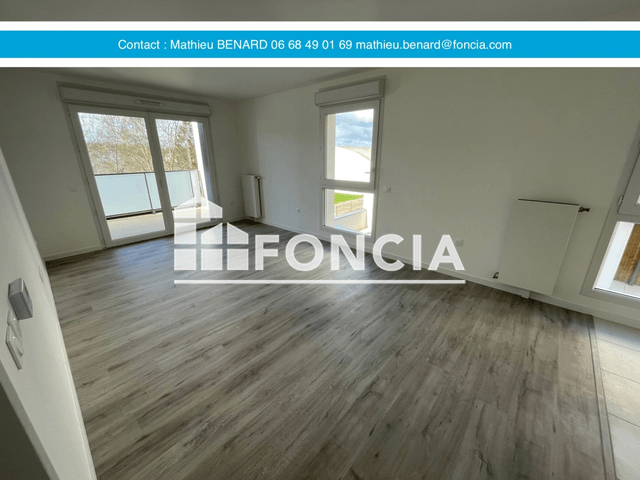 Appartement 3 pièces (66.96 m²) à louer - Mont Saint- Aignan (76130)