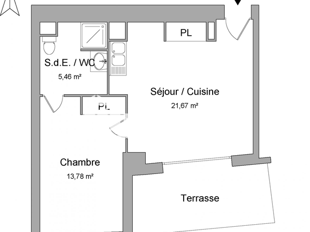 Appartement 2 pièces (40.91 m²) à louer - Montpellier (34000)