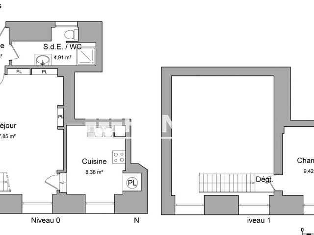 Appartement 2 pièces (56.62 m²) à louer - Vitre (35500)