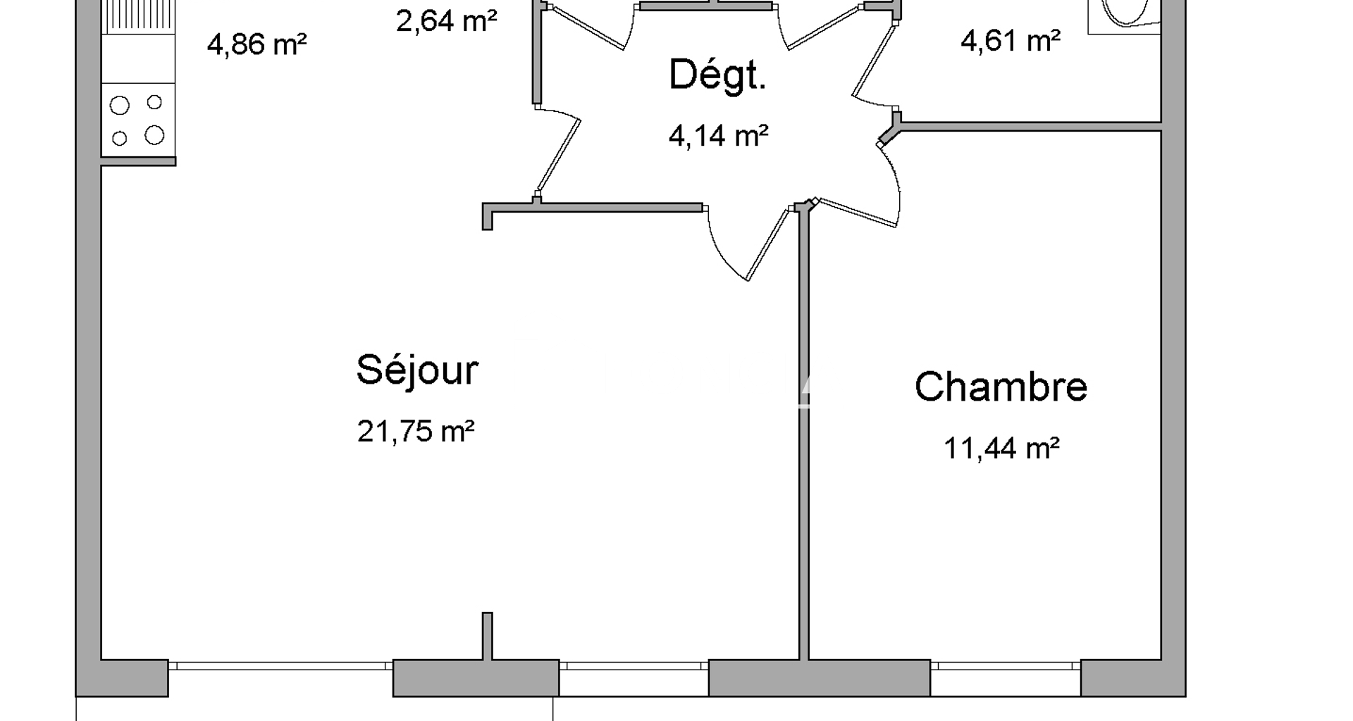 Appartement 2 pièces (52.94 m²) à louer - Pierrelaye (95480)