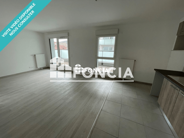 Appartement 3 pièces (61.98 m²) à louer - Deville Les Rouen (76250)