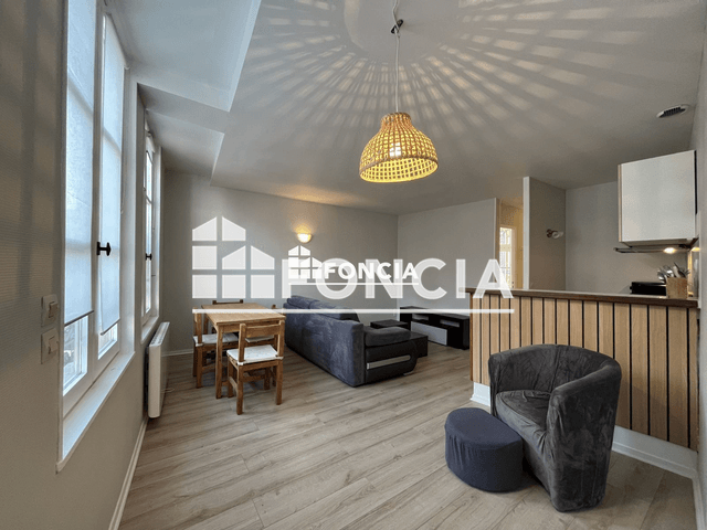 Appartement meublé 2 pièces (33 m²) à louer - Honfleur (14600)