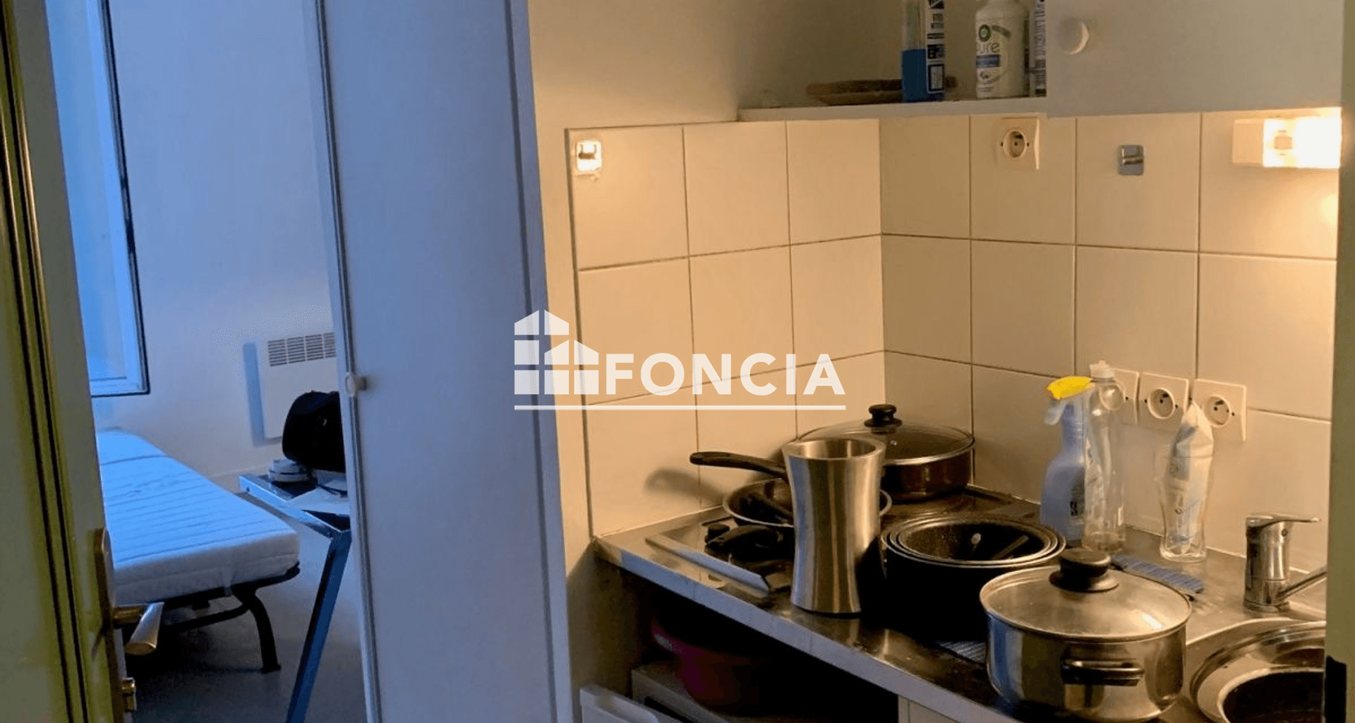 Studio meublé (18.92 m²) à louer - Houilles (78800)