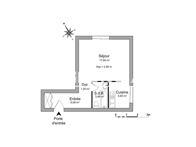 Studio (33.37 m²) à louer - Gien (45500)
