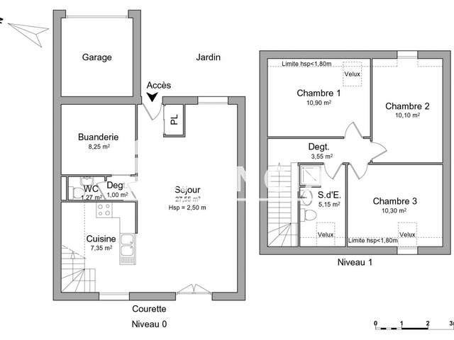 Maison 4 pièces (85.42 m²) à louer - Rouvres En Plaine (21110)