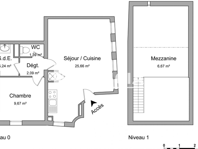 Appartement 2 pièces (50.72 m²) à louer - Uzes (30700)