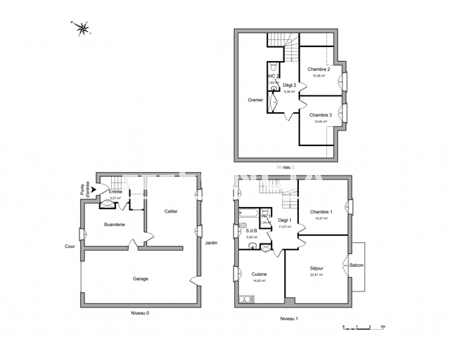 Maison 4 pièces (169.32 m²) à louer - Tregueux (22950)