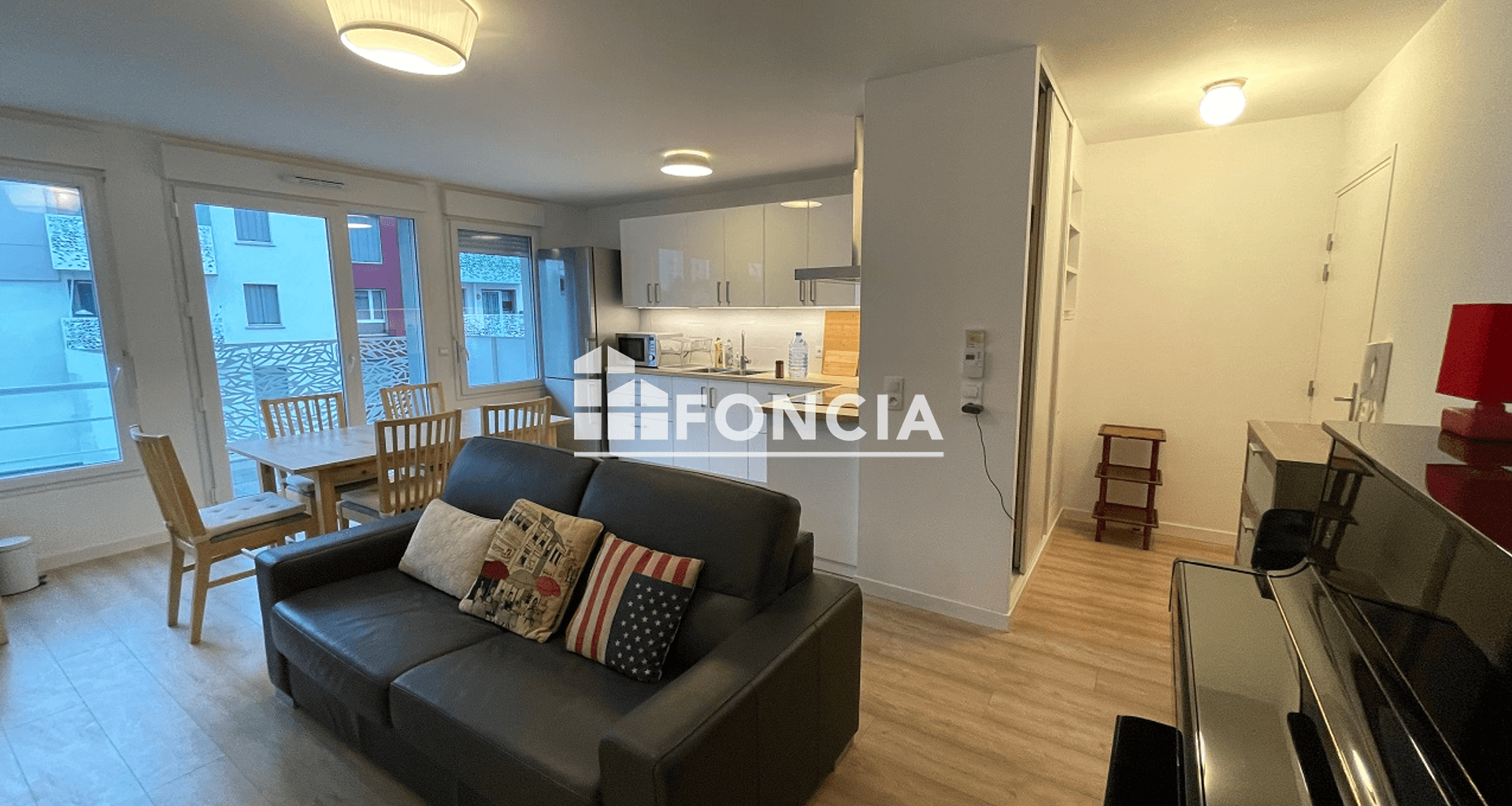Appartement meublé 3 pièces (62.6 m²) à louer - Ivry-sur-seine (94200)