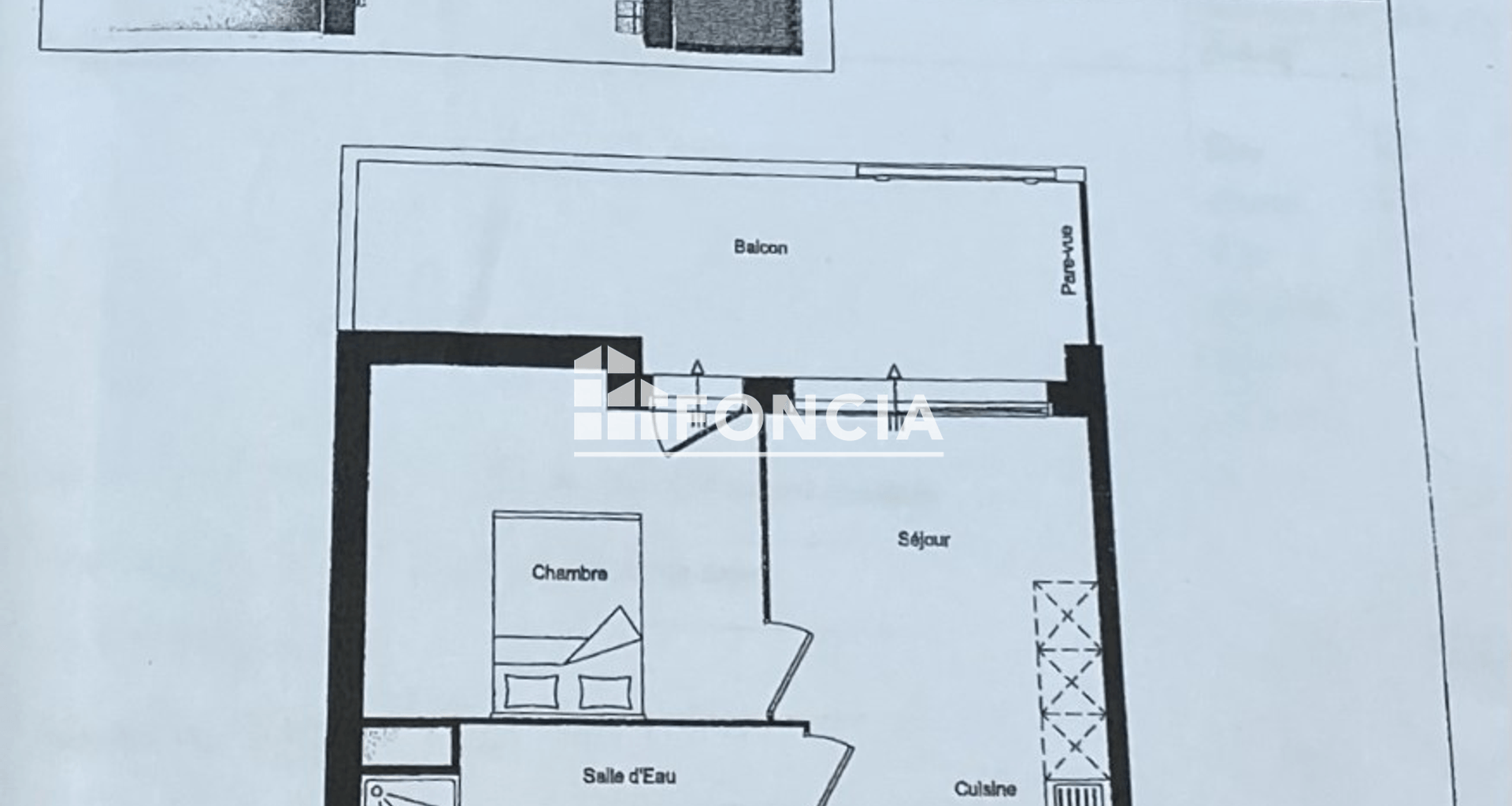 Appartement 2 pièces (37 m²) à louer - Achères (78260)