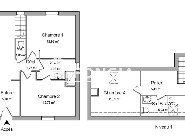 Maison 6 pièces (122.23 m²) à louer - Saint Ay (45130)