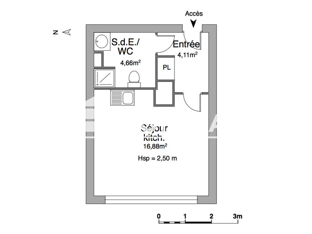 Studio (25.65 m²) à louer - Evreux (27000)
