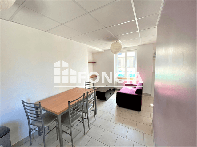 Appartement meublé 2 pièces (22.23 m²) à louer - Flers (61100)