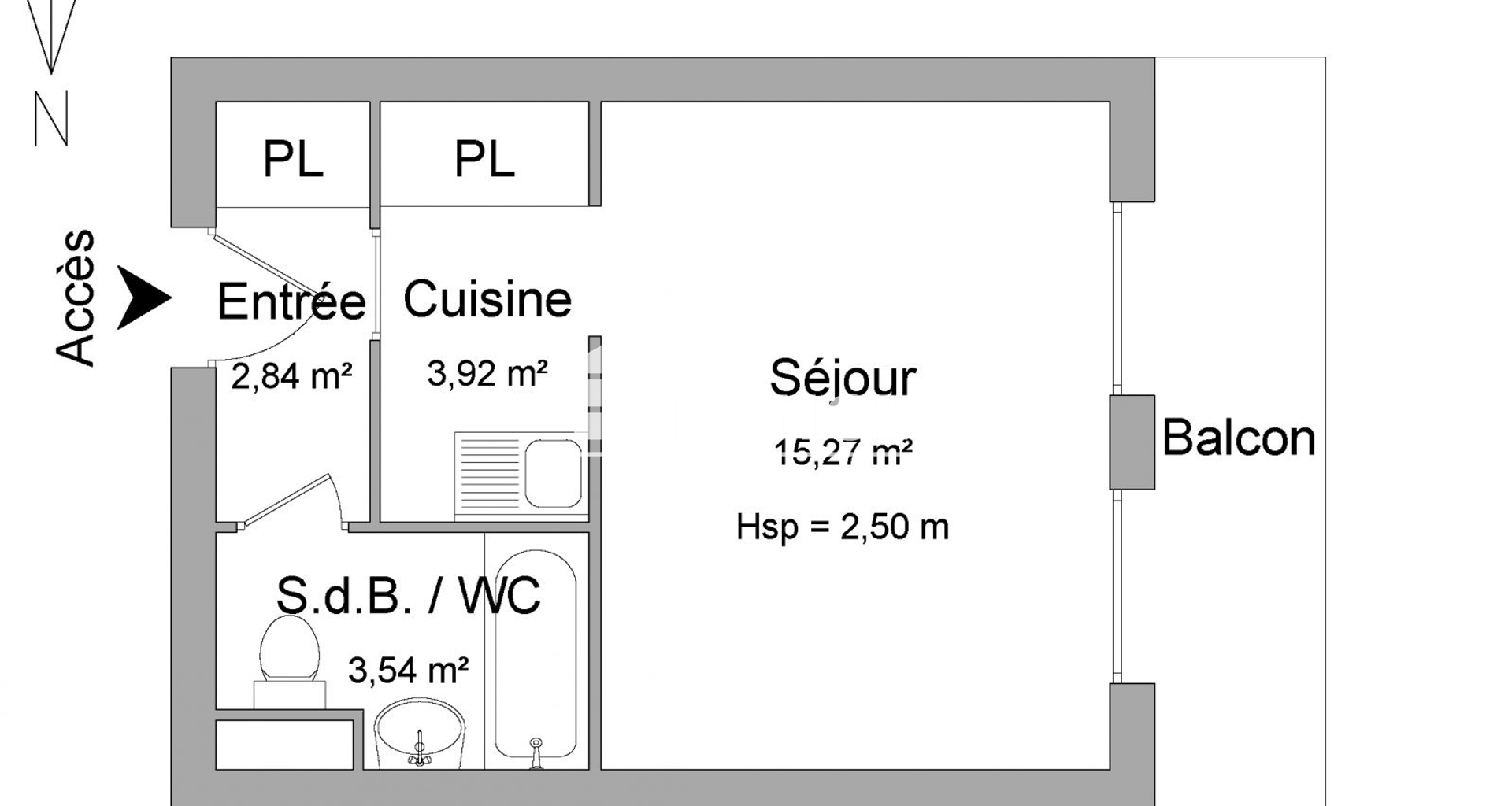 Studio (25.57 m²) à louer - Orléans (45000)