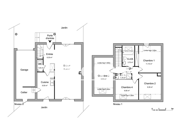 Maison 5 pièces (95.5 m²) à louer - Rouen (76000)