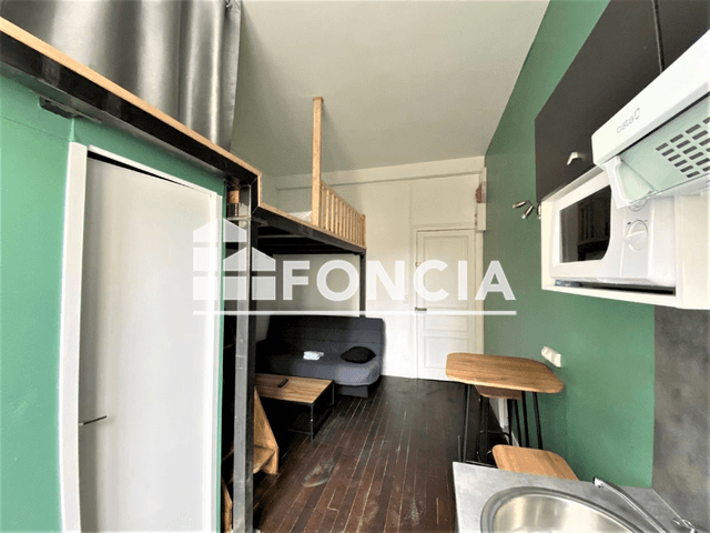 Studio meublé (14.82 m²) à louer - Flers (61100)
