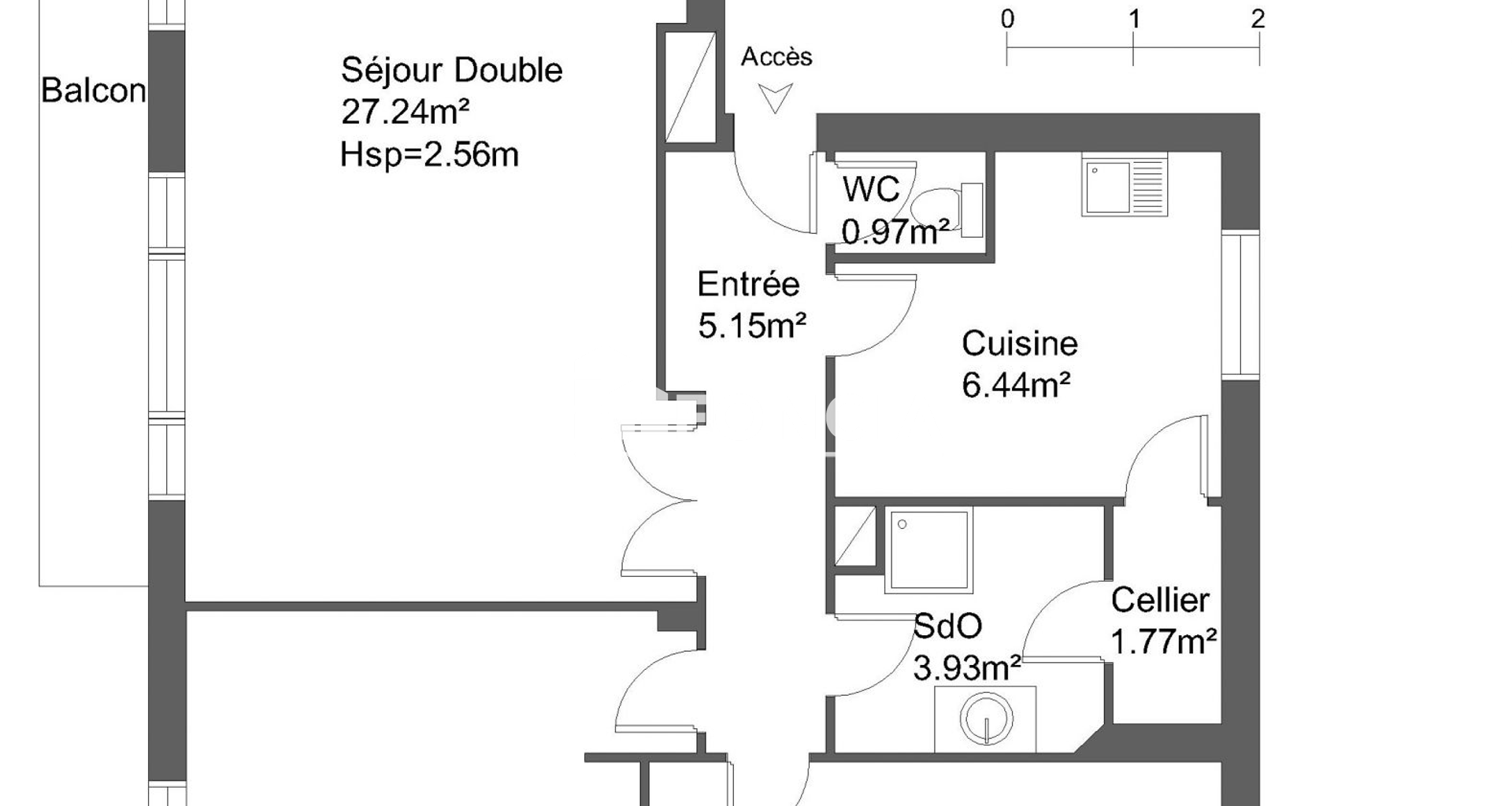 Appartement 4 pièces (70.67 m²) à louer - ÉVreux (27000)
