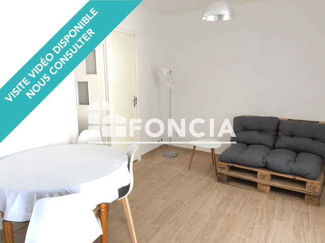 Appartement meublé 2 pièces (28.85 m²) à louer - Nimes (30000)