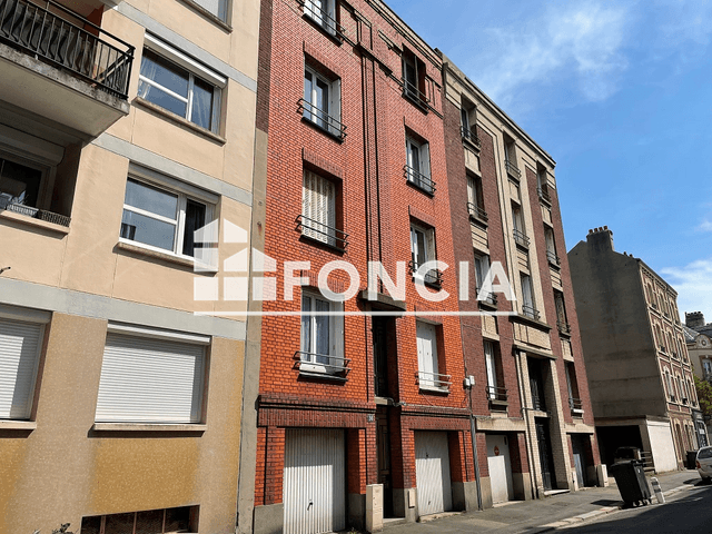 Studio meublé (28.75 m²) à louer - Le Havre (76600)