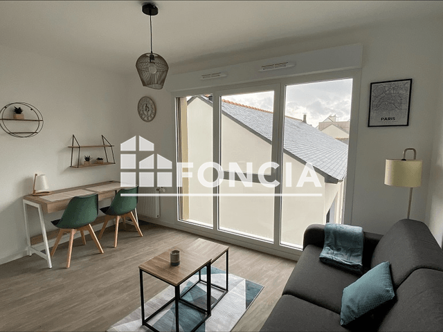 Studio meublé (21.2 m²) à louer - Rennes (35700)