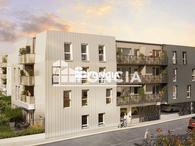 Appartement 2 pièces (42.61 m²) à louer - Déville-lès-rouen (76250)