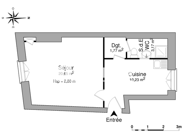 Studio (35.82 m²) à louer - Orleans (45000)