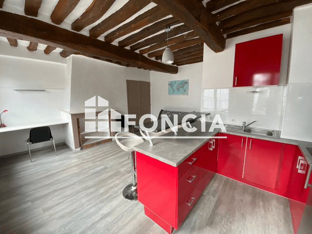 Studio meublé (27.8 m²) à louer - Rouen (76000)