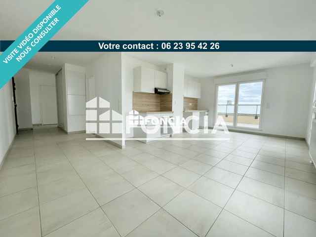Appartement 4 pièces (76.71 m²) à louer - Colombelles (14460)