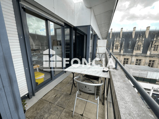 Appartement 2 pièces (44.62 m²) à louer - Rouen (76000)