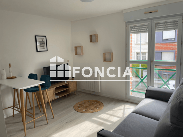Studio meublé (18.15 m²) à louer - Arras (62000)