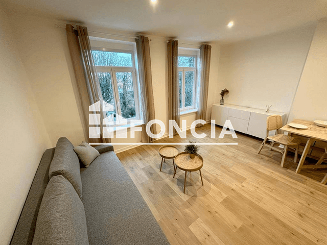 Appartement meublé 2 pièces (31.83 m²) à louer - Roubaix (59100)