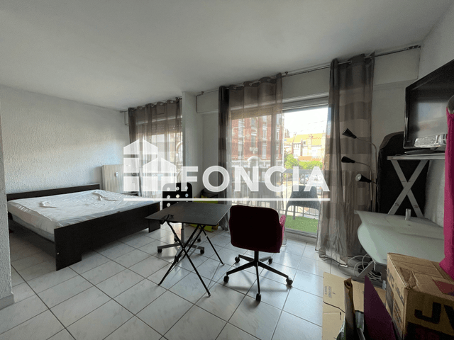 Studio meublé (31.1 m²) à louer - Lille (59000)