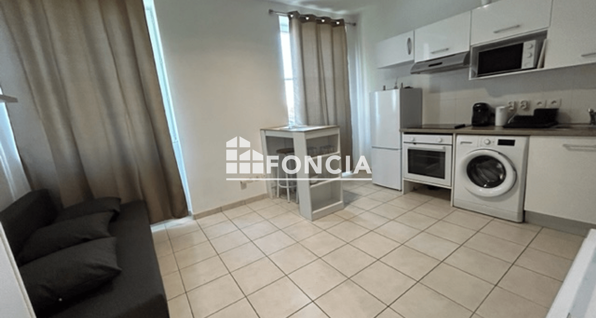 Studio meublé (21.37 m²) à louer - Roquemaure (30150)