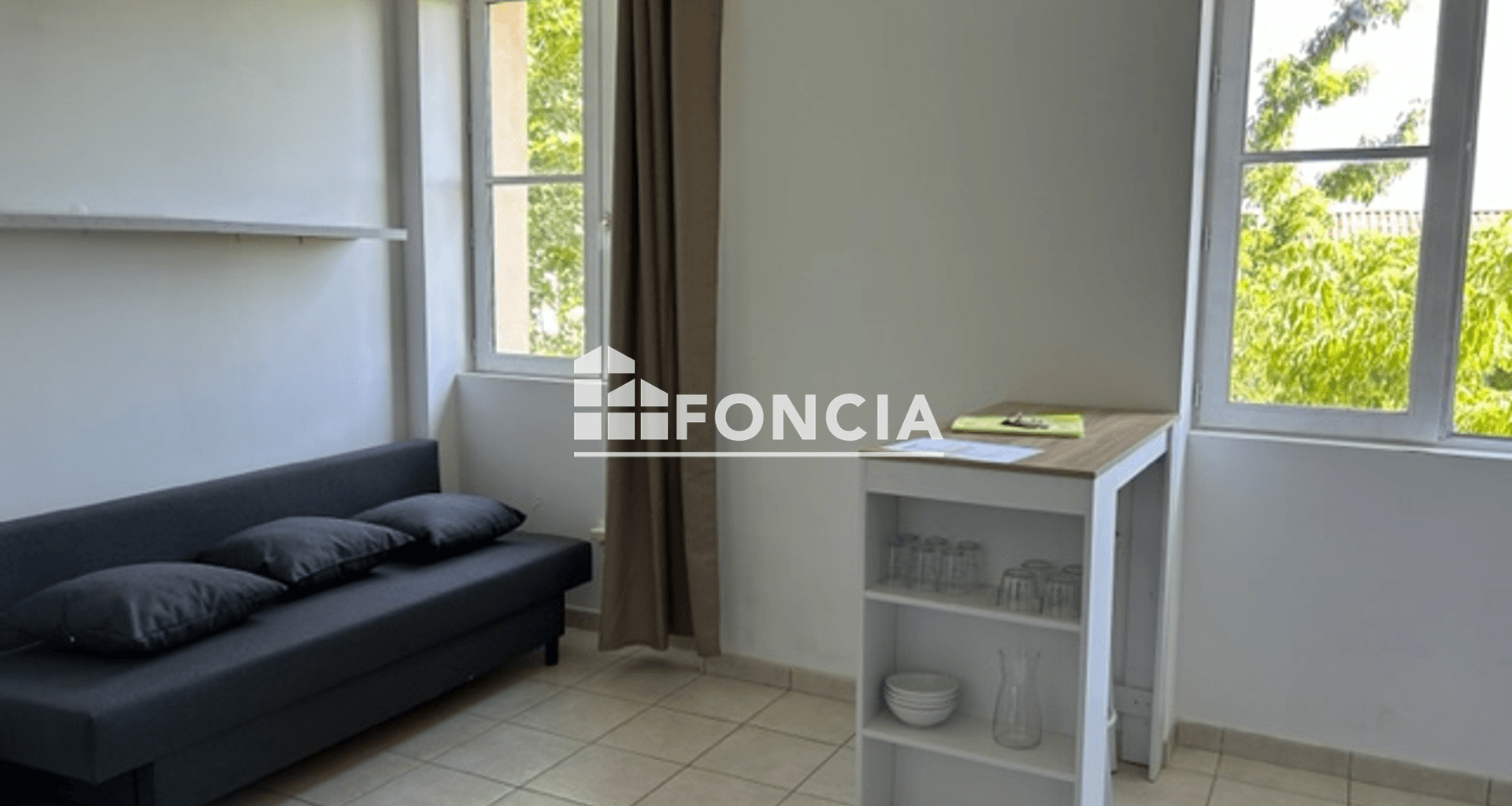 Studio meublé (21.37 m²) à louer - Roquemaure (30150)