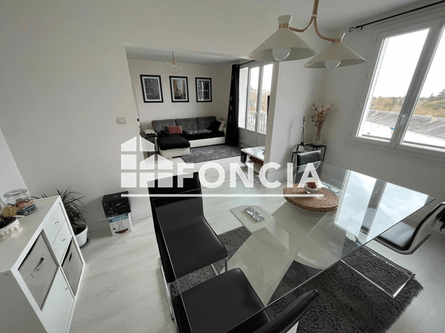 Appartement meublé 4 pièces (80.88 m²) à louer - Tours (37200)