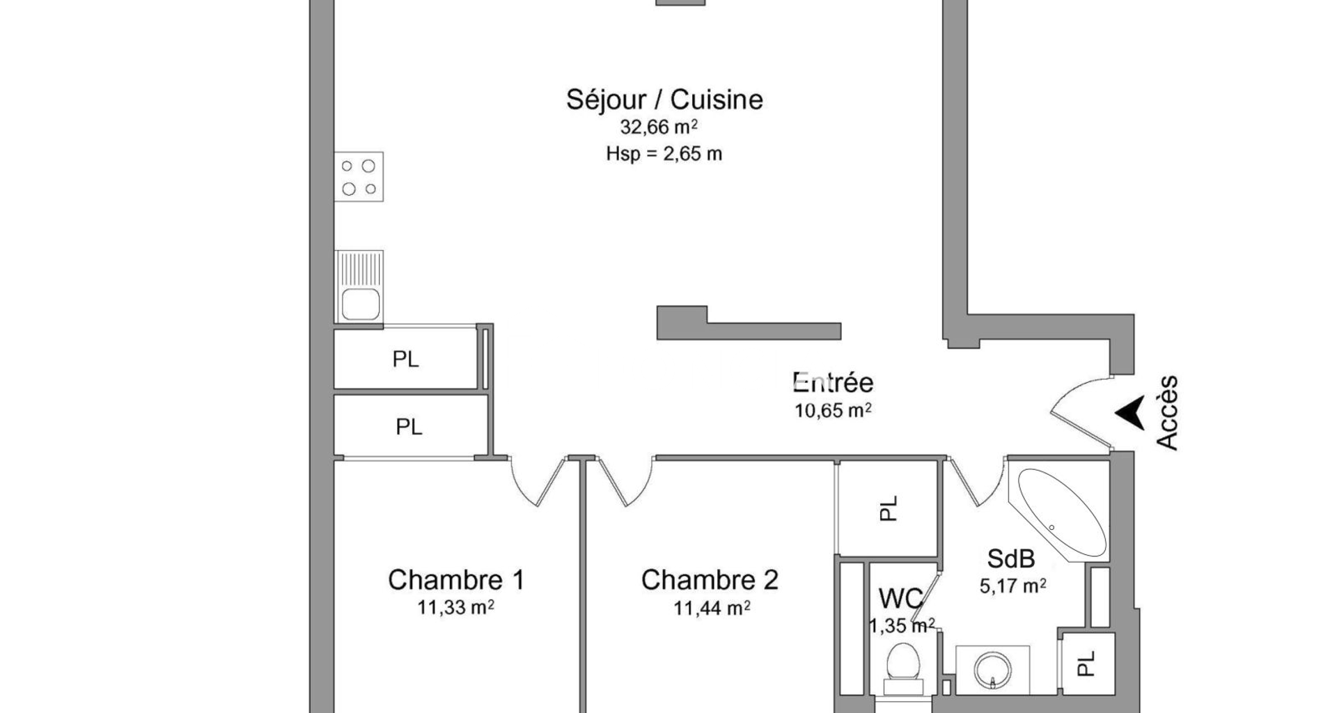 Appartement 4 pièces (72.14 m²) à louer - Paris 15ᵉ (75015)